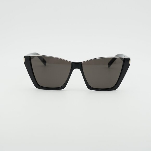 Saint Laurent SL369KATE 001 Sunglasses Black Cat Eye Frame, Black Lenses main image 12